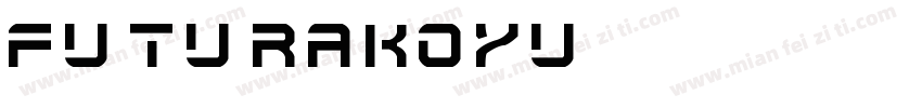 Futura Koyu字体转换